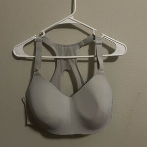 White Wireless Bra w/ Middle Back Straps